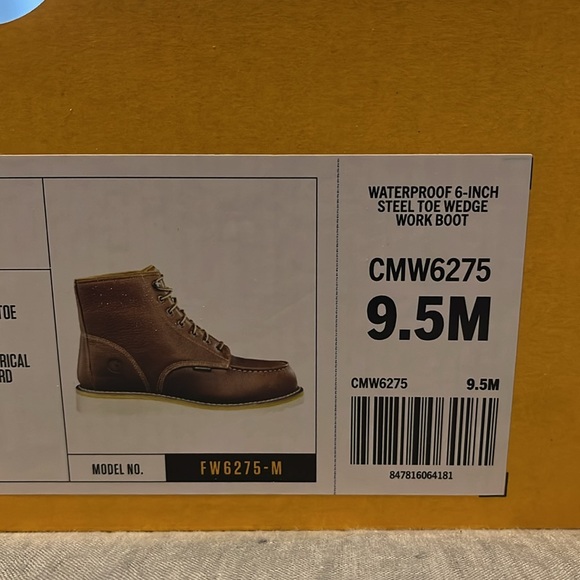 *BRAND NEW* Carhartt Work Boots - Picture 6 of 8